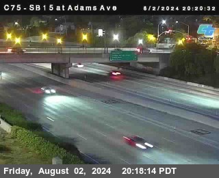 SB 15 at Adams Ave (On Ramp)