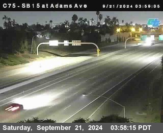 SB 15 at Adams Ave (On Ramp)