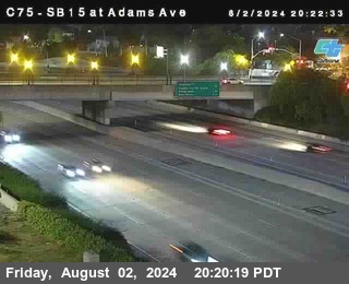 SB 15 at Adams Ave (On Ramp)