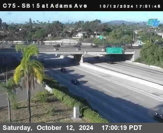 SB 15 at Adams Ave (On Ramp)