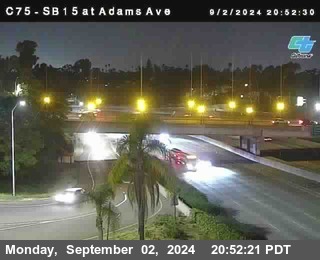 SB 15 at Adams Ave (On Ramp)