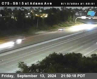 SB 15 at Adams Ave (On Ramp)