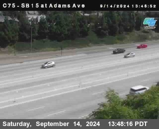 SB 15 at Adams Ave (On Ramp)