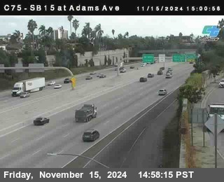 SB 15 at Adams Ave (On Ramp)