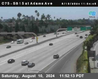 SB 15 at Adams Ave (On Ramp)