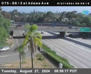 SB 15 at Adams Ave (On Ramp)