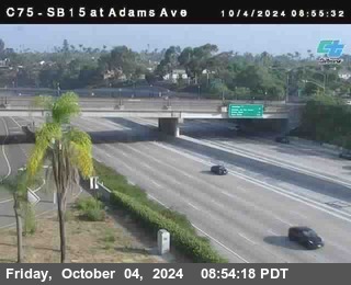 SB 15 at Adams Ave (On Ramp)