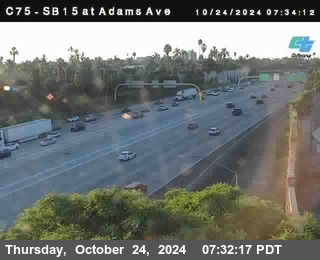 SB 15 at Adams Ave (On Ramp)