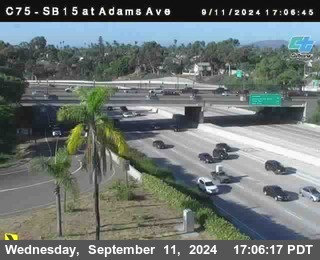 SB 15 at Adams Ave (On Ramp)