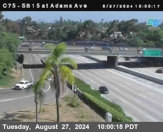 SB 15 at Adams Ave (On Ramp)