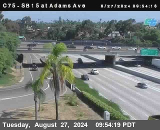 SB 15 at Adams Ave (On Ramp)