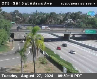 SB 15 at Adams Ave (On Ramp)