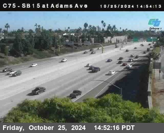 SB 15 at Adams Ave (On Ramp)