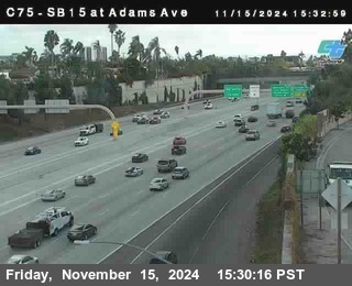 SB 15 at Adams Ave (On Ramp)