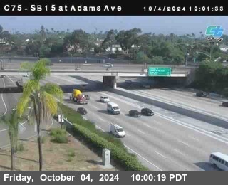 SB 15 at Adams Ave (On Ramp)