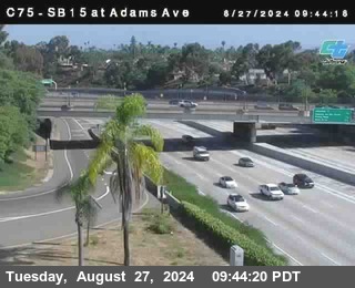 SB 15 at Adams Ave (On Ramp)