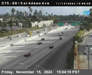 SB 15 at Adams Ave (On Ramp)