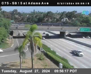 SB 15 at Adams Ave (On Ramp)