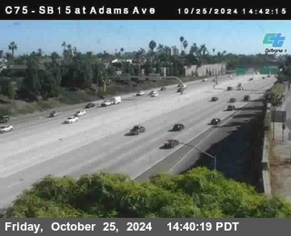 SB 15 at Adams Ave (On Ramp)