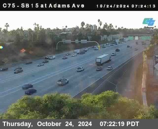 SB 15 at Adams Ave (On Ramp)