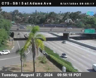 SB 15 at Adams Ave (On Ramp)