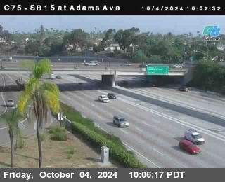 SB 15 at Adams Ave (On Ramp)