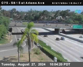 SB 15 at Adams Ave (On Ramp)