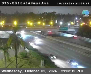 SB 15 at Adams Ave (On Ramp)