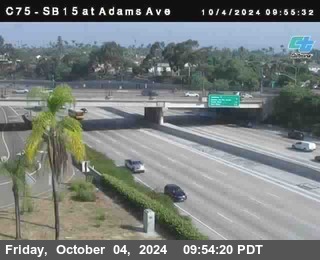 SB 15 at Adams Ave (On Ramp)