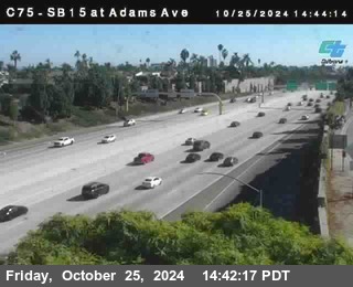 SB 15 at Adams Ave (On Ramp)