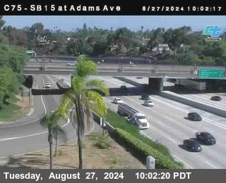 SB 15 at Adams Ave (On Ramp)