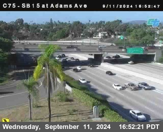 SB 15 at Adams Ave (On Ramp)