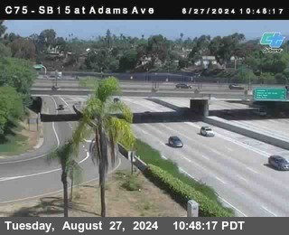 SB 15 at Adams Ave (On Ramp)