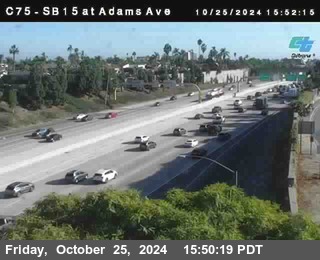 SB 15 at Adams Ave (On Ramp)