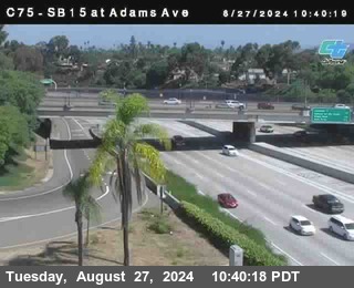 SB 15 at Adams Ave (On Ramp)