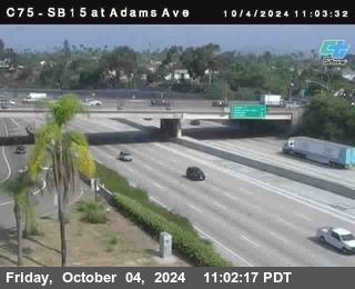 SB 15 at Adams Ave (On Ramp)