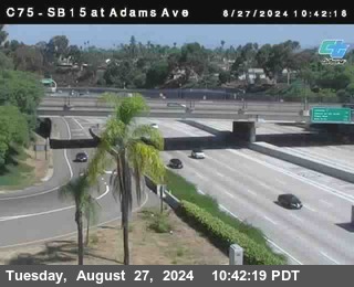 SB 15 at Adams Ave (On Ramp)