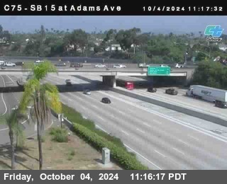 SB 15 at Adams Ave (On Ramp)