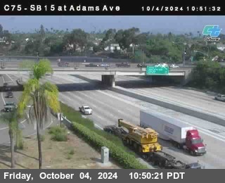 SB 15 at Adams Ave (On Ramp)