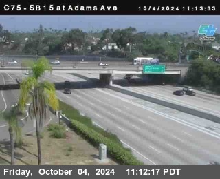 SB 15 at Adams Ave (On Ramp)