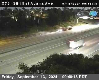 SB 15 at Adams Ave (On Ramp)