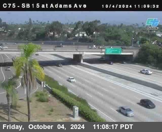 SB 15 at Adams Ave (On Ramp)