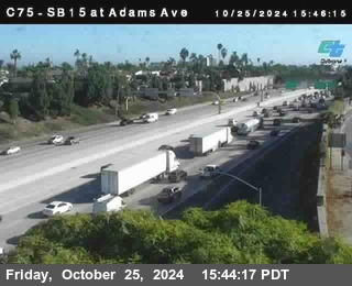 SB 15 at Adams Ave (On Ramp)