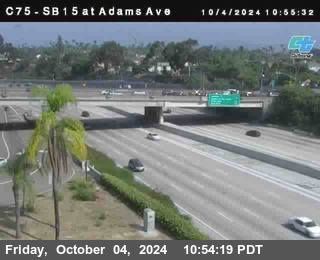 SB 15 at Adams Ave (On Ramp)