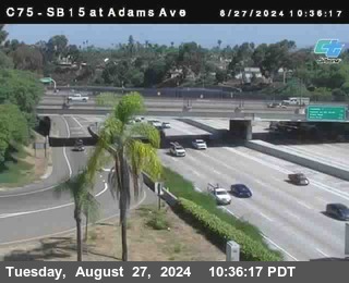 SB 15 at Adams Ave (On Ramp)