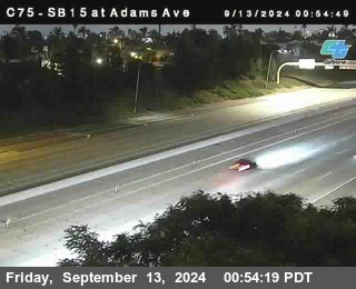 SB 15 at Adams Ave (On Ramp)