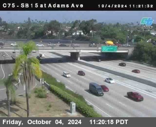 SB 15 at Adams Ave (On Ramp)