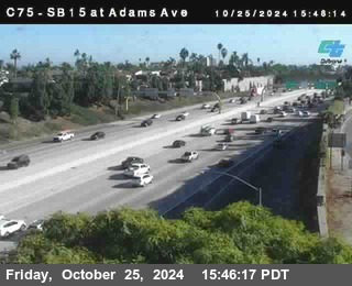 SB 15 at Adams Ave (On Ramp)