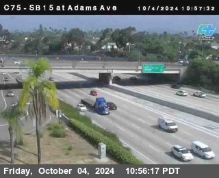 SB 15 at Adams Ave (On Ramp)