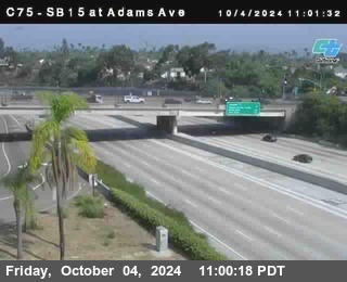 SB 15 at Adams Ave (On Ramp)